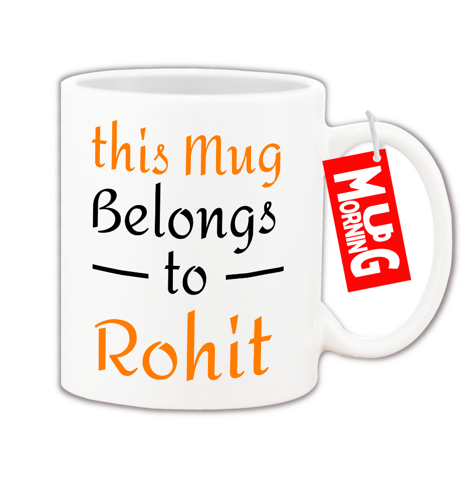 Name Rohit Coffee Mug