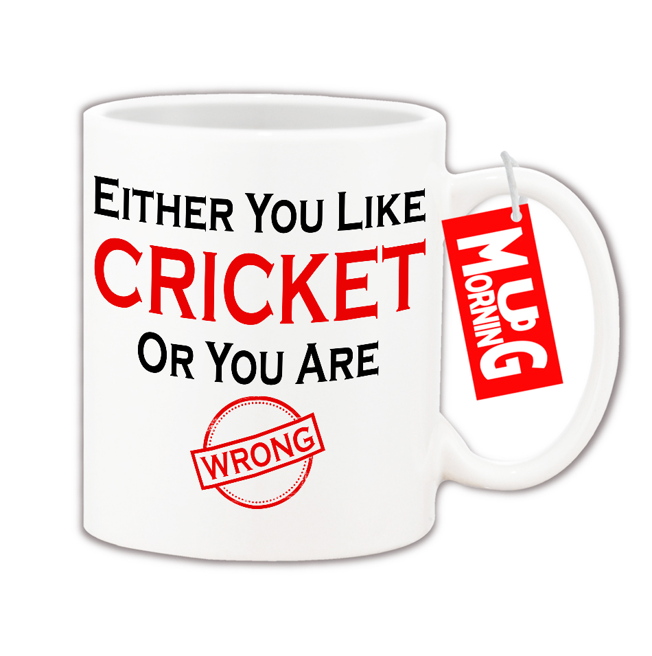 Cricket Mug - Either you like Cricket or you are wrong