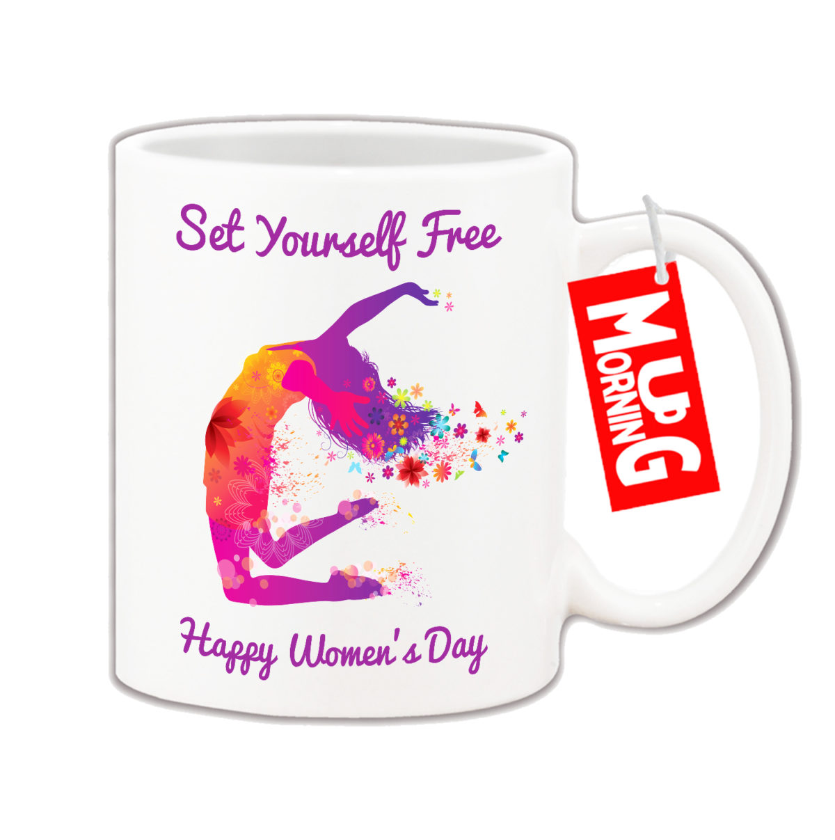 Womens Day Mug - Set yourself free