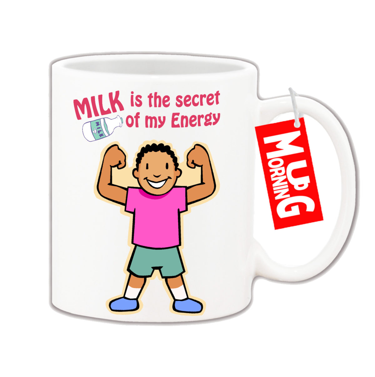 Mug for Kids - Milk Is The Secret Of My Energy